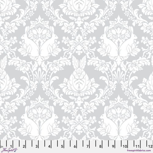Tula Pink - Tula Pink True Colors 2 -  Ghost Bunny - Whisper